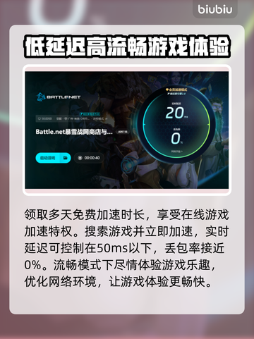 玩魔兽世界不卡顿，这些战网加速器🔥亲测有效！截图5