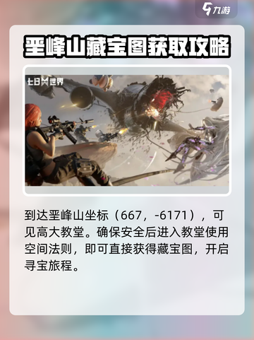 七日世界垩峰山藏宝图在哪里介绍截图2