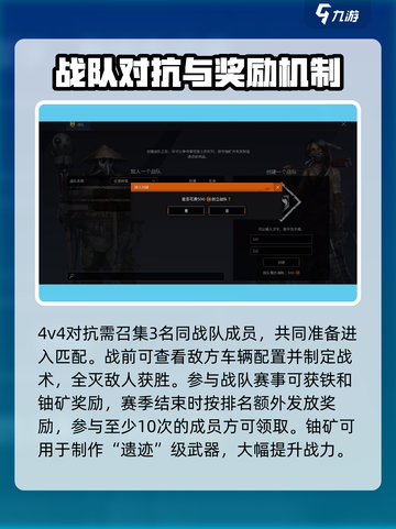 创世战车🔥战队系统全面解析，助你称霸战场！截图4