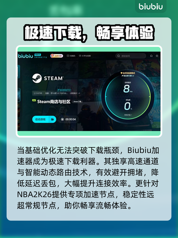 🎮NBA2K26下载太慢？秒杀加速技巧曝光！截图3