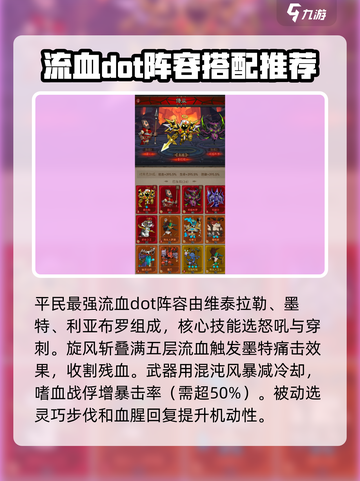 英雄没有闪巅峰平民最佳阵容是什么介绍截图2