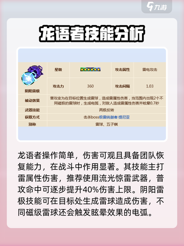 英勇之地手游🔥龙语者实战技能全面解析！截图4
