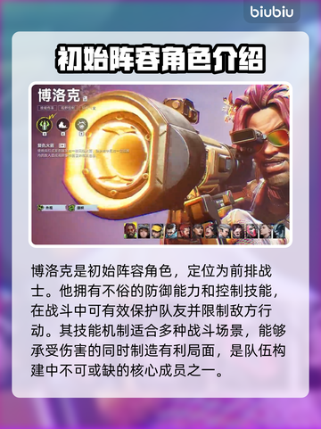 界外狂潮角色大起底💥，技能全解析🔥！截图3
