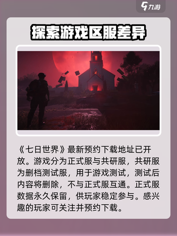 七日世界共研服和正式服的区别介绍截图2