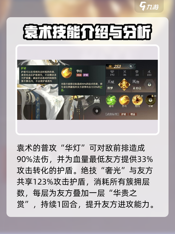 三国志幻想大陆2枭之歌袁术厉害吗介绍截图2
