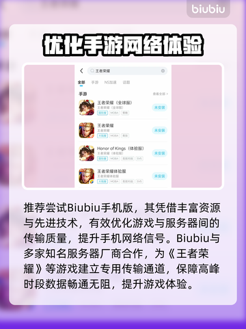 🎮王者闪退？速试不闪退加速器！截图3