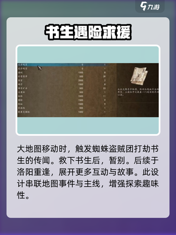 侠客风云传前传🔥盗贼团传闻触发攻略✨截图3