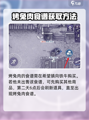 阿瑞斯病毒2怎么获得烤兔肉食谱介绍截图2