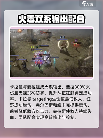 龙息神寂火毒紫卡阵容怎么搭配介绍截图3