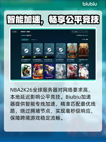 🎮NBA2K26加速器推荐！低延迟神器🔥截图2