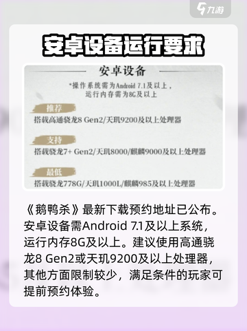 鹅鸭杀手游配置是什么介绍截图2