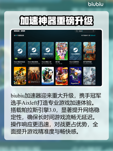 💥Steam游戏闪退？速试这些加速器！截图3