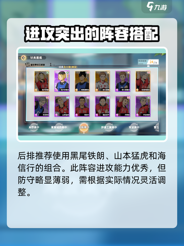 排球少年手游阵容排名介绍截图5