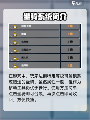 基因特工坐骑怎么使用介绍截图2