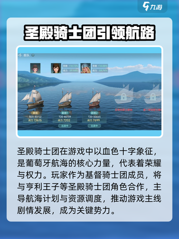 大航海时代传说🔥圣殿骑士设定全揭秘！截图2