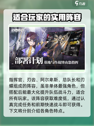 交错核心最强阵容搭配攻略介绍截图2