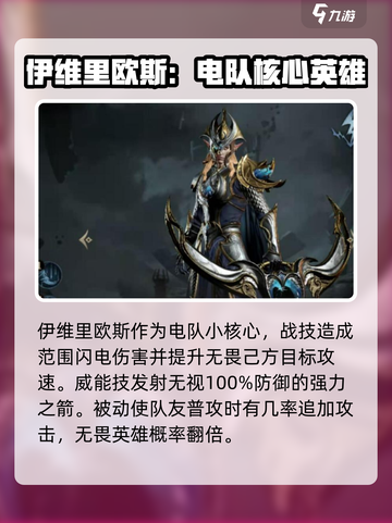 光耀传说：龙息神寂电队🔥超强阵容推荐！截图4