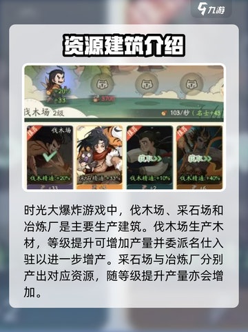 时光大爆炸🔥生产建筑攻略与介绍来啦！截图2