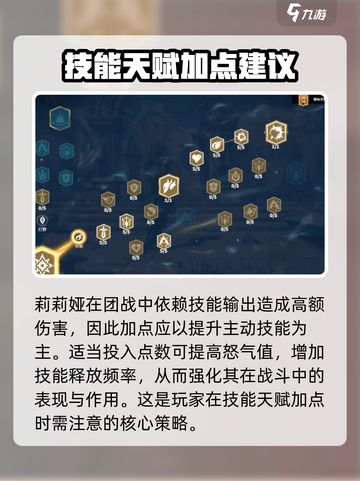 万龙觉醒莉莉娅天赋怎么点的介绍截图3
