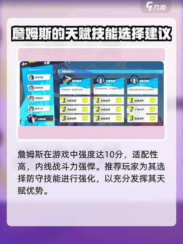 全明星街球派对詹姆斯天赋怎么加介绍截图4