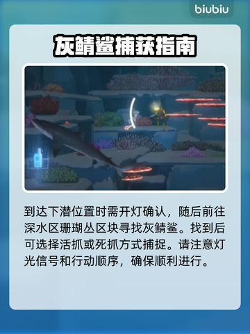《潜水员戴夫》灰鲭鲨捕捉技巧大公开！🐟截图4