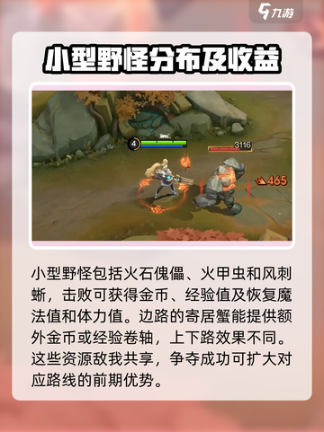 决胜巅峰🔥野怪大揭秘！游戏玩家必看👍截图2