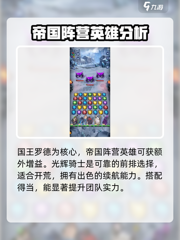 帝国与魔法平民阵容🔥这样玩轻松逆袭！截图5