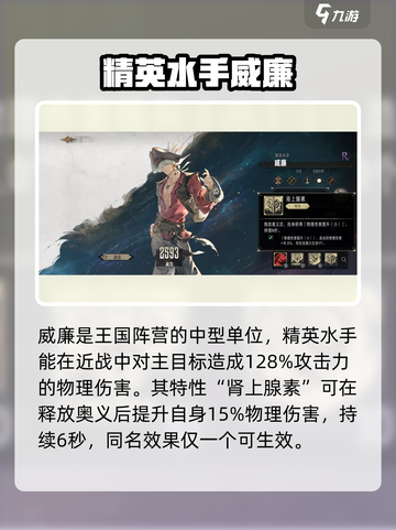 银与绯威廉值得培养吗介绍截图2