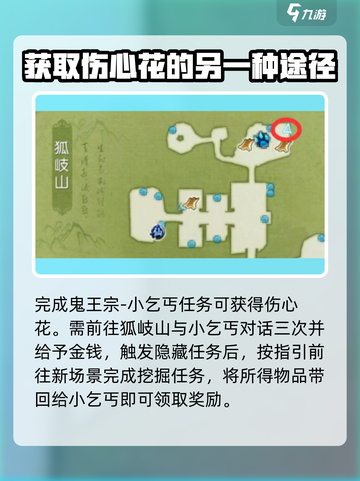 诛仙2手游🔥伤心花获取攻略💎快速收集方法截图4