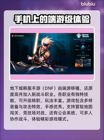 地下城韩服手游🔥必备加速器推荐！⚡截图2