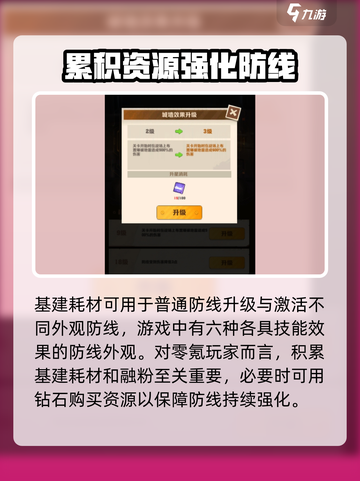 向僵尸开炮基建耗材有什么用介绍截图4