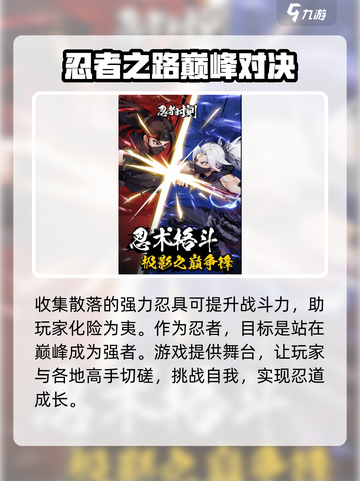 忍者时刻🔥制作公司大起底！游戏背后的神秘力量💡截图4