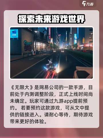 无限大游戏是哪个公司介绍截图2