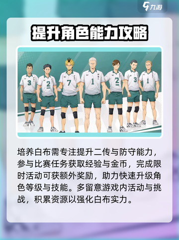 排球少年手游白布怎么样介绍截图3