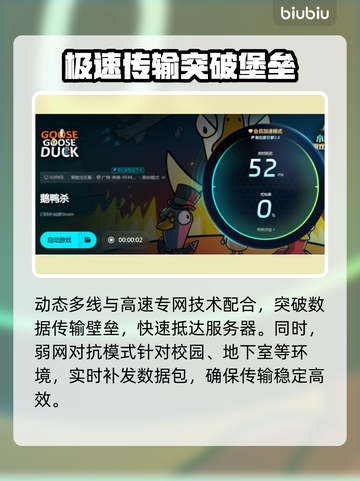 鹅鸭杀🔥必备加速器，高性价比之选🎉截图5