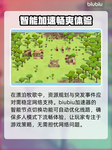漂泊牧歌加速器选什么？玩游戏不卡必备🔥截图2