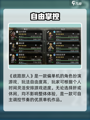 《歧路旅人》国服肝爆了！😱截图2