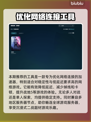 战地5黑屏？加速工具来救场！🔥🚀截图3