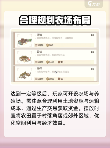 解忧小村落布局怎么放置介绍截图4