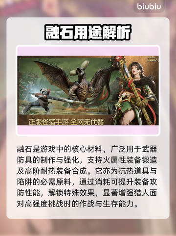 🔥怪物猎人融石秒杀BOSS！💥截图2