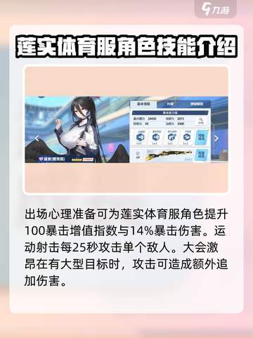 蔚蓝档案莲见体操服怎么样介绍截图4