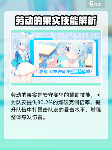 蔚蓝档案安守实里怎么样介绍截图5