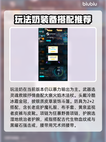 王权与自由😎法奶装备搭配攻略✨截图4