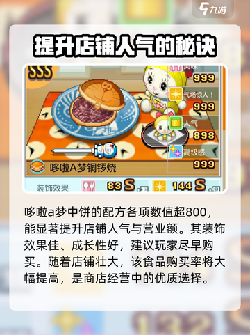 哆啦a梦的铜锣烧店物语未来商店有什么介绍截图2