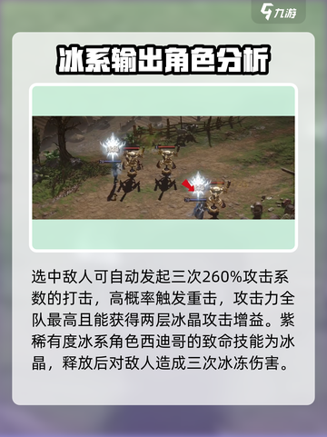龙息神寂冰系角色推荐介绍截图3