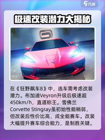 狂野飙车8所有车型改装攻略介绍截图4