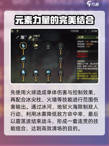 龙之谷世界32级元素技能连招攻略介绍截图2