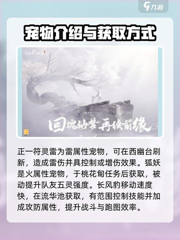 仙剑世界珍稀宠物有哪些介绍截图3