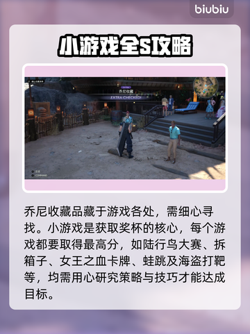 最终幻想7重生⚡乔尼七星奖杯获取攻略🌟截图6