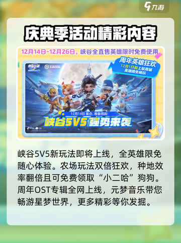 元梦之星周年庆活动介绍介绍截图6
